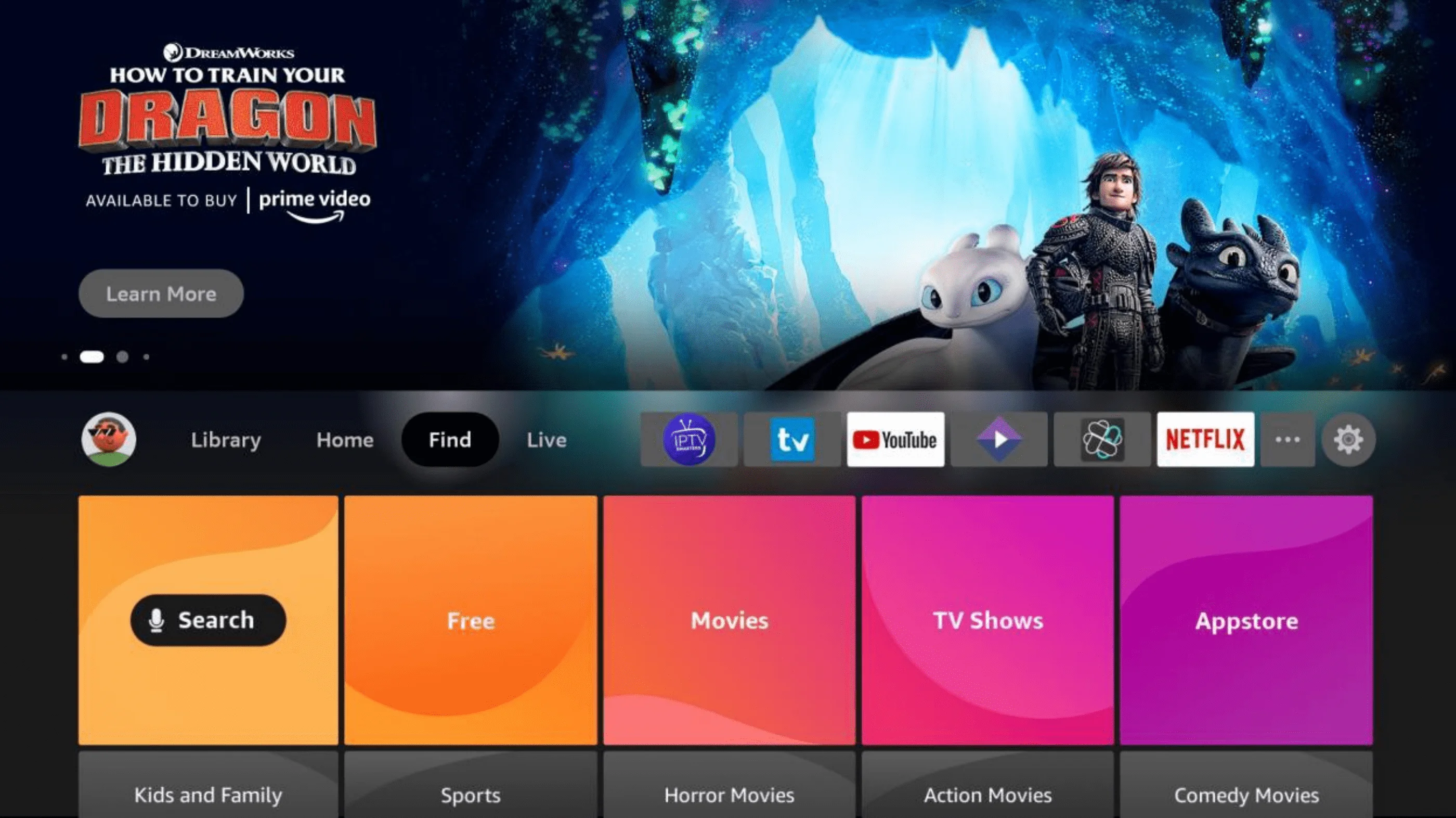 Find apps on Amazon Firestick - iptv on Firestick